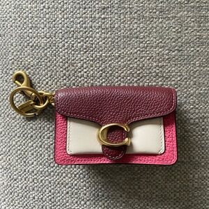 Coach Mini Tabby Key Charm